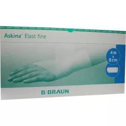 ASKINA Elast Fine Bandage 8 cmx4 m volný, 100 ks