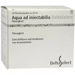 AQUA AD iniektabilia plast, 20X20 ml