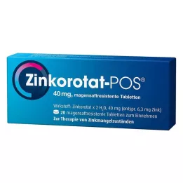 ZINKOROTAT POS gastrorezistentní tablety, 20 ks