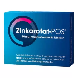 ZINKOROTAT POS gastrorezistentní tablety, 500 ks