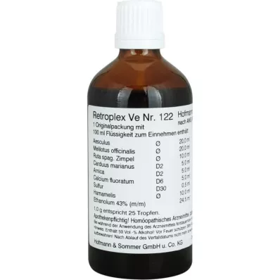 RETROPLEX VE No.122 Kapky, 100ml