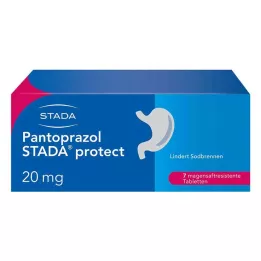 PANTOPRAZOL STADA protect 20 mg enterosolventní tablety, 7 ks