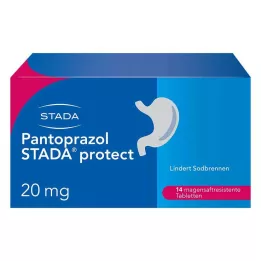 PANTOPRAZOL STADA protect 20 mg enterosolventní tablety, 14 ks