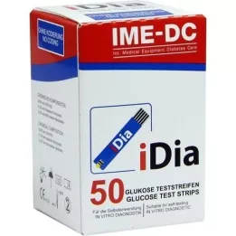 IDIA IME-DC Zkušební proužky v krvi, 50 ks