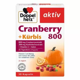 DOPPELHERZ Brusinka+dýňové kapsle, 30 ks