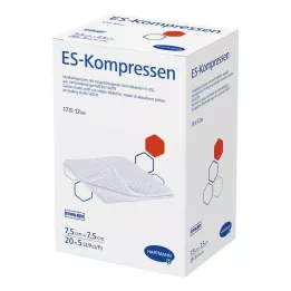ES-KOMPRESSEN Steril 7,5x7,5 cm 12 -time velký balíček, 20x5 ks
