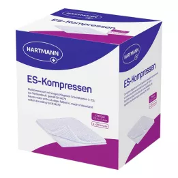 ES-KOMPRESSEN sterilní 7,5x7,5 cm 12násobné hromadné balení, 5x20 ks