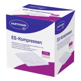 ES-KOMPRESSEN sterilní 10x10 cm 12násobné hromadné balení, 5x20 ks