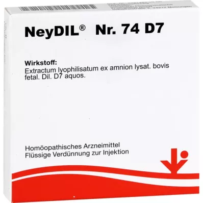 NEYDIL č.74 D 7 ampulí, 5X2ml NEYDIL č.74 D 7 ampulí, 5X2ml