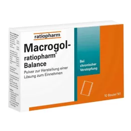 MACROGOL-ratiopharm Balance Plv.z.H.e.L.z.Einn., 10 ks