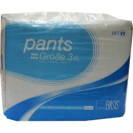 Param Pants základní velikost 3 XL, 16 ks
