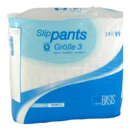 Param Slip Pants základní velikost 3 (14 ks)