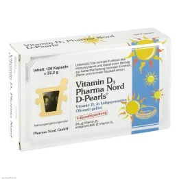 VITAMIN D3 PHARMA Nord 20 μg kapsle, 120 ks
