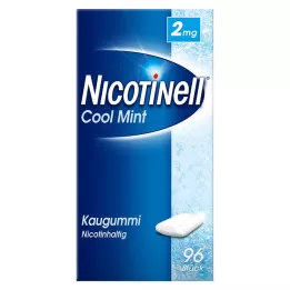 NICOTINELL Žvýkačka Cool Mint 2 mg, 96 ks
