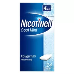 NICOTINELL Žvýkačka Cool Mint 4 mg, 24 ks