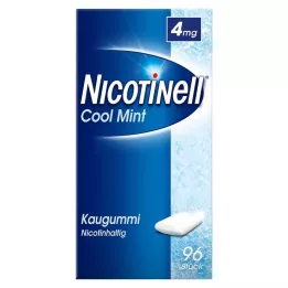 NICOTINELL Žvýkačka Cool Mint 4 mg, 96 ks