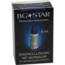 BGSTAR Normální kontrolní roztok, 6 ml