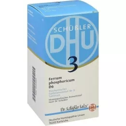 BIOCHEMIE DHU 3 tablety Ferrum Phosforicum D 6, 420 ks