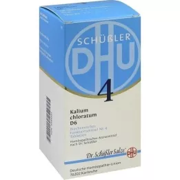 BIOCHEMIE DHU 4 tablety chloretanu draselného D 6, 420 ks