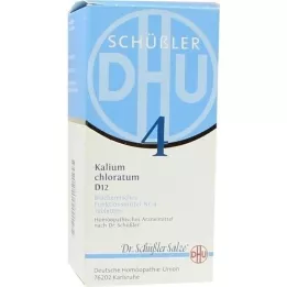 BIOCHEMIE DHU 4 tablety chloratum D 12, 420 ks