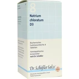 BIOCHEMIE DHU 8 tablety chloratum sodného D 3, 420 ks