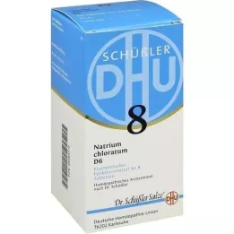 BIOCHEMIE DHU 8 tablety chloratum sodného D 6, 420 ks