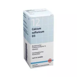 BIOCHEMIE DHU 12 Calcium sulfuricum D 3 tablety, 420 ks