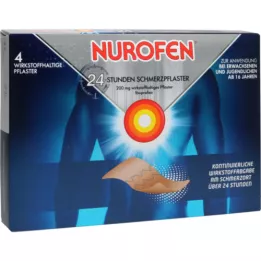 NUROFEN 24hodinová omítka bolesti 200 mg, 4 ks