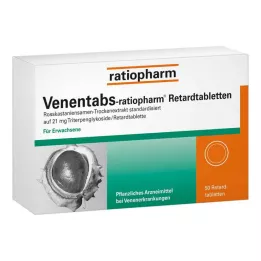 VENENTABS-ratiopharm tablety s prodlouženým uvolňováním, 50 ks
