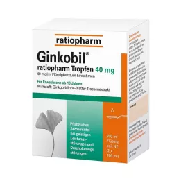 GINKOBIL-ratiopharm kapky 40 mg, 200 ml