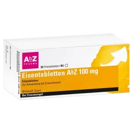 EISENTABLETTEN AbZ 100 mg potahované tablety, 50 ks