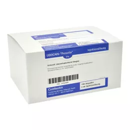 LIDOCAIN PRESSELIN 1% injekční roztok, 50X2 ml