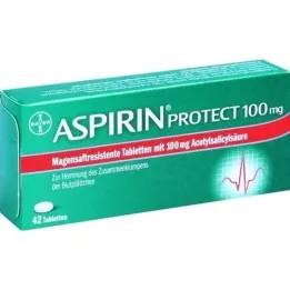 ASPIRIN chrání 100 mg gastrointestinálních tablet, 42 ks