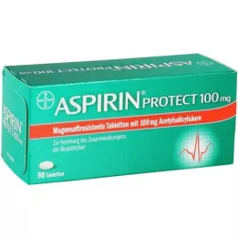 ASPIRIN chrání 100 mg gastrointestinálních tablet, 98 ks