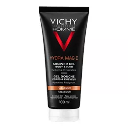 VICHY HOMME Hydra Mag C sprchový gel, 200 ml