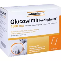 Glukosamin ratiopharm 1500 mg, 30 ks
