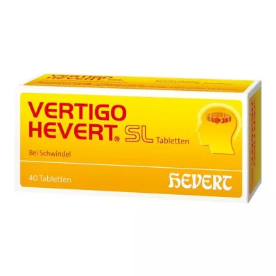 VERTIGO HEVERT SL Tablety, 40 ks