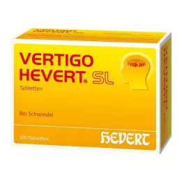 VERTIGO HEVERT SL Tablety, 100 ks