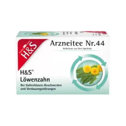 H&amp;S Pampeliškové filtrační sáčky, 20X2,0g