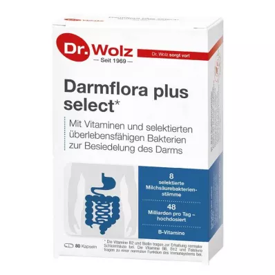 DARMFLORA plus vybrané kapsle, 80 ks