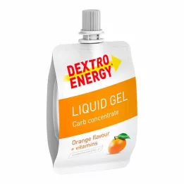 DEXTRO ENERGY Sportovní výživa Tekutý gel Orange, 60 ml