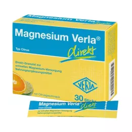 MAGNESIUM VERLA přímo granulat citrus, 30 ks