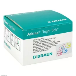 ASKINA Finger Bob barevný, 50 kusů