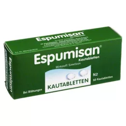 ESPUMISAN Žvýkací tablety, 50 ks