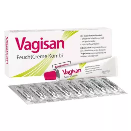 VAGISAN Moist Cream Combo 8 Ovula+10g Cream, 1 P