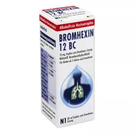BROMHEXIN 12 BC Perorální kapky, 30 ml