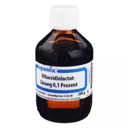 SOLUTIO ETHACRIDINI 0,1 % SR, 200 ml