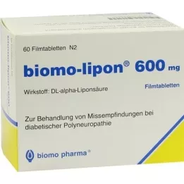 BIOMO-Lipon 600 mg filmové tablety, 60 ks