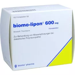 BIOMO-Lipon 600 mg filmové tablety, 100 ks
