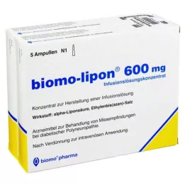 BIOMO-lipon 600 mg ampule, 10 ks